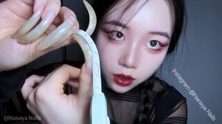 #24 - Measuring My Long Natural Nails(13mins)