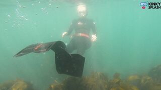 Open Water Freedive: Ultra Long Fins, Wetsuit & Snorkel Gear - AVI