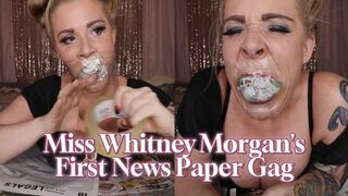 Miss Whitney Morgan’s First Newspaper Gag - wmv version