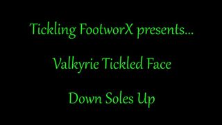 Valkyrie Tickled Face Down Soles Up