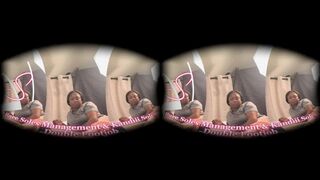 StatzVR: BSM & Kandiiii Soles 4K 3D VR180 Double Footjob