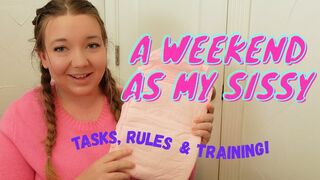 Interactive Sissification Training Weekend: Tasks, Rules, Submission