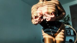 Latex Goddess Body Worship ASMR