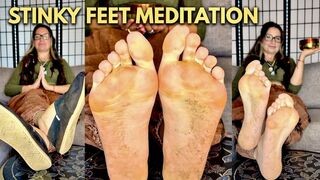 Meditate to My STINKY HIPPIE FEET - POV Foot Worship JOI (HD)
