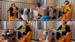 Curly-Haired Sunny Boy · White Socks Reaction Challenge