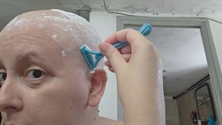 Nicoletta's Courage: Shaving My Head (Twice!) for Chemo | My Act of Strength and Liberation | Full and Intense Video 1080HD