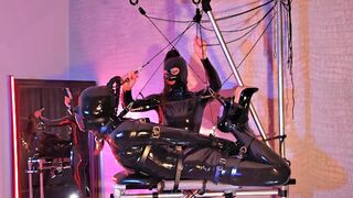 THE ULTIMATE LATEX HOGTIE - THE MOST BRUTAL LATEX BONDAGE SESSION EVER For My Rubberdoll 720