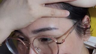 Big Load of Thick Cum on My Face... Twice!! Facials Cum for Me