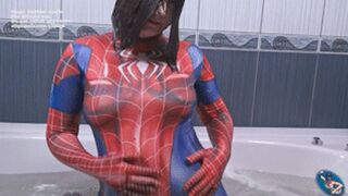 Helen_Spidergirl in the bathtub FHD