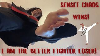 I'm The Better Fighter - Sensei Amoura WINS!