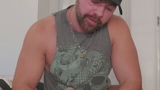 Thick solo dildo fuck