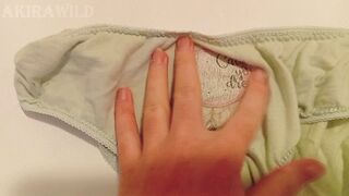 Period Pad Pee - Close Up