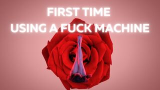 First time machine Fuck
