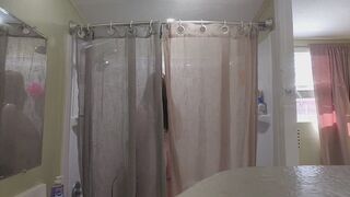 Shower after sweaty workout