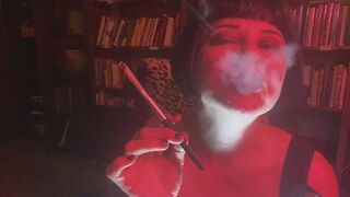 Smoking in Red Light JOI