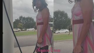 Jessica Cross Gas Pump Girl 305