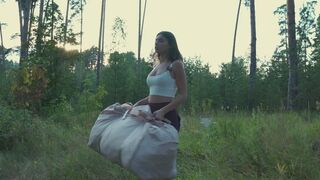 VLOG 1 Camping Cumming in the forest