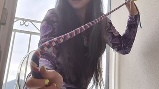 Morning Domination Routine POV at Balcony