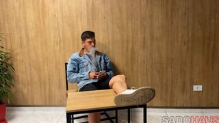 The Graffiti Rebel’s Punishment: Bound And Gagged