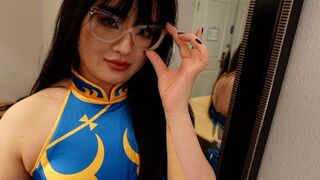 Asian girl gets her tits massaged and milked