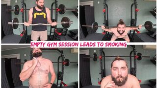 Empty Gym Session Leads to Smoking 1080p