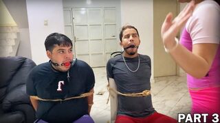 Chubby Boy Owned by His Psycho Ex-Girlfriend and Her Henchman – Part 3 (SD 480p)