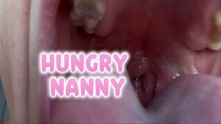 The hungriest nanny you'll ever meet