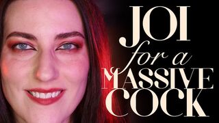 JOI for a Massive Cock