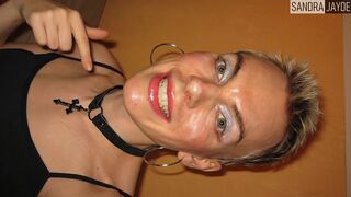 Sandra Jayde 01-05-09 I love having sperm all over my slutty face when I'm wearing good makeup