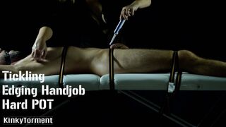 Femdom Tickling Handjob Torment and POT