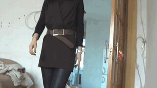 Stiletto boots nylon foot trample YCJJ12110704