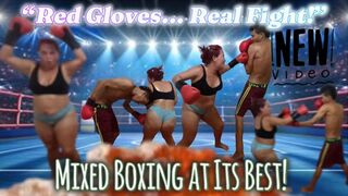 CATA “Red Gloves Showdown – Intense Mixed Boxing Battle. mp4