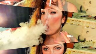 Close-up - Feel my creamy smoke and smoke with me - Newport Menthol