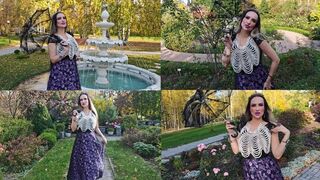 Worship elegant gothic dark goddess