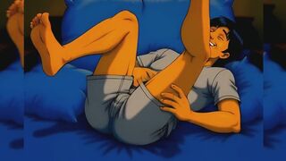 Ticklish Asian Guy