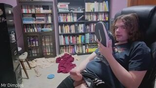 I came in my shoe!