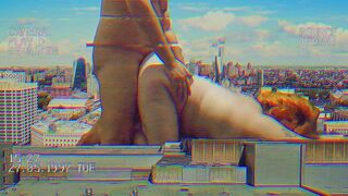 Giant couple - Giant sex on the city