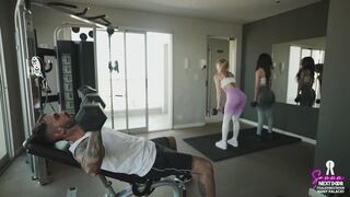 Two holes to put your cock into - sisters fuck trainer