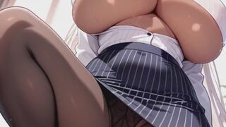 Office Domme Pantyhose Worship