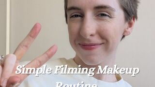 My Simple Makeup Routine for Filming - Frisky Freckled Fox