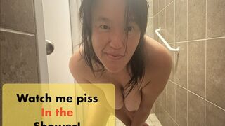 Peeing in the public shower! Roommates would freak out! (Nov 11 2025)