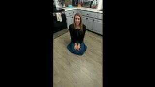Roped in the middle of the Kitchen