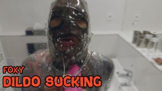 PVC 011 Dildo sucking