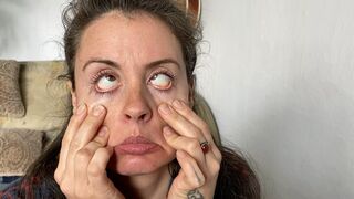 silly faces with eye crossing m4