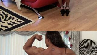 Ebony Muscle Diva Goddess
