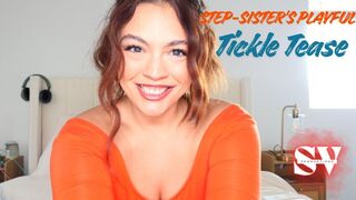 Step-Sister's Playful Tickle Tease: Cheering Up My Dumped Bro with Sensual Tickles (POV) 720