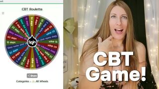 Sissy Wheel of Shame: Spin for Spanks, CBT Torment & Condom Cum Countdown – Obey Your Goddess! MP4 1080X1920