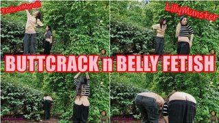 WE LOST IT Buttcrack n Belly fetish