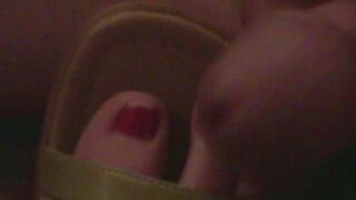 Cumming All Over Sandals