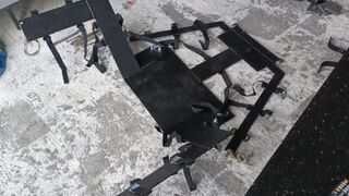 FFM underwater extreme bondage